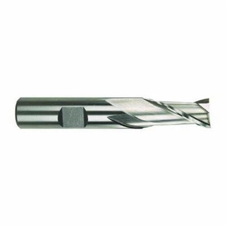 Morse End Mill, Center Cutting Regular Length Single End, Series 1898G, 118 Cutter Dia, 418 Overall 96193